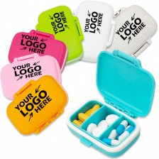 3 Removable Compartments Travel Pill Box 